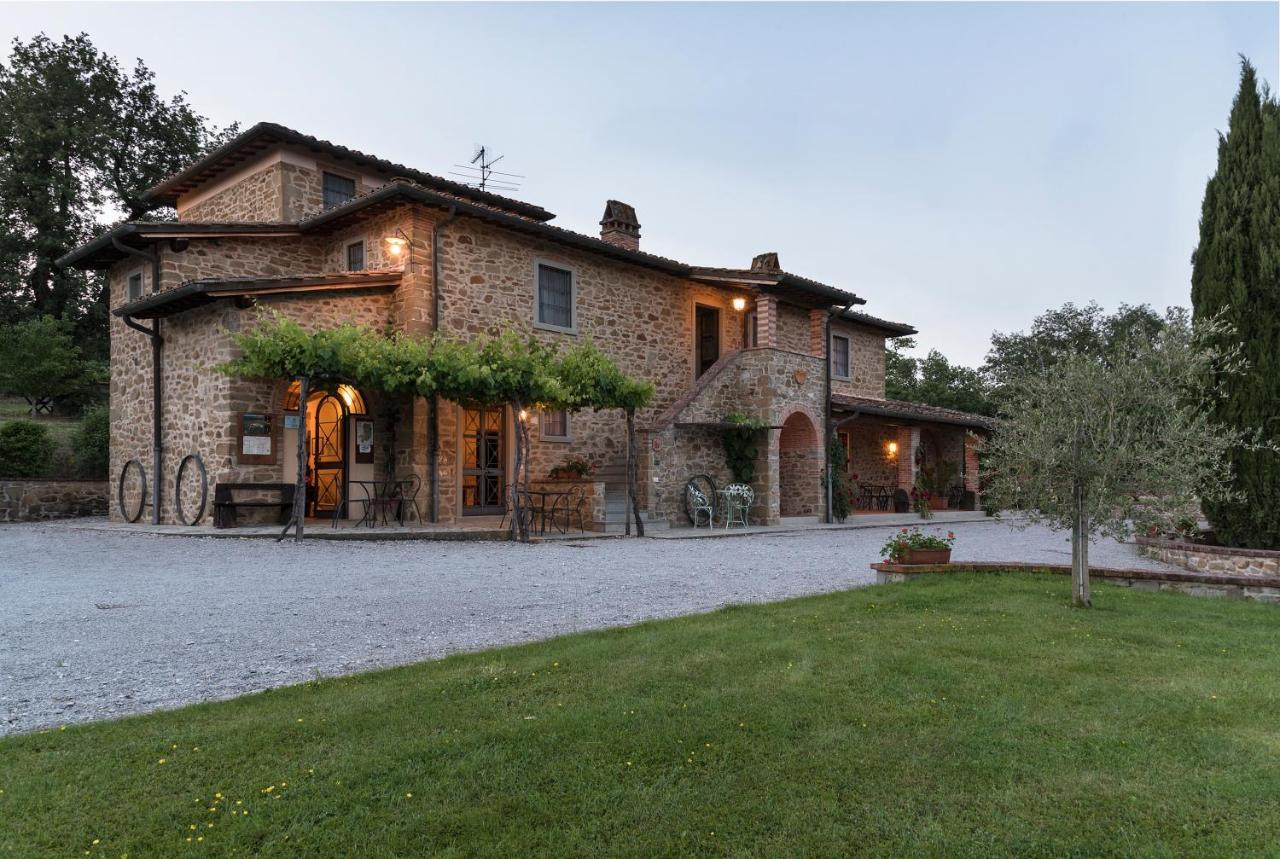 Agriturismo L'Incrociata Bucine ภายนอก รูปภาพ