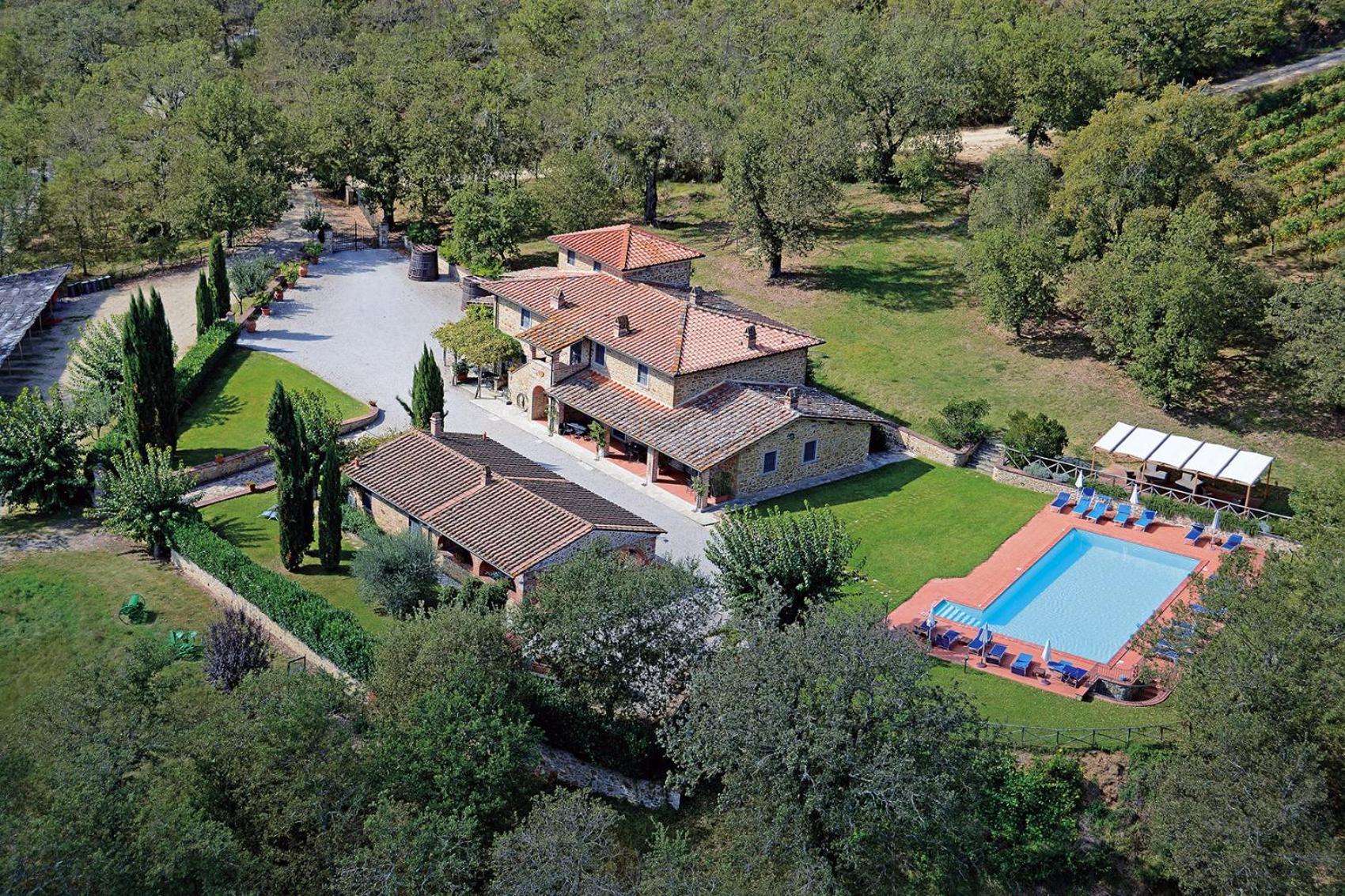 Agriturismo L'Incrociata Bucine ภายนอก รูปภาพ